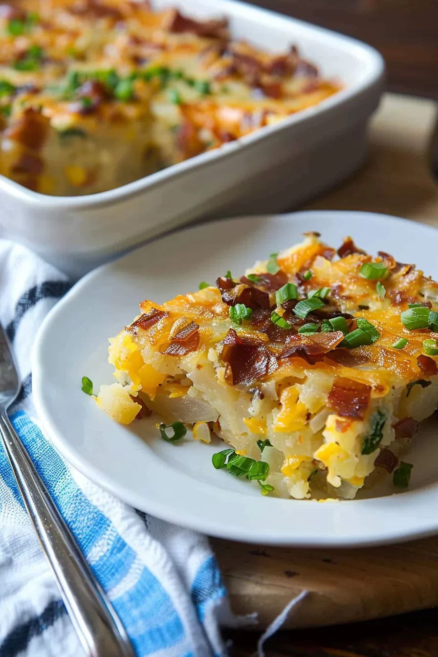 Loaded Twice Baked Potato Casserole