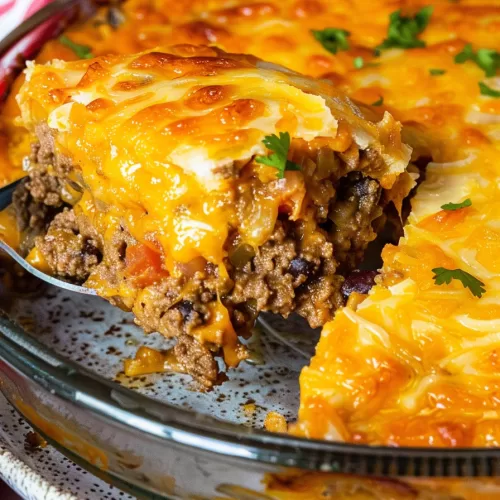 Mexican-Style Impossible Taco Pie