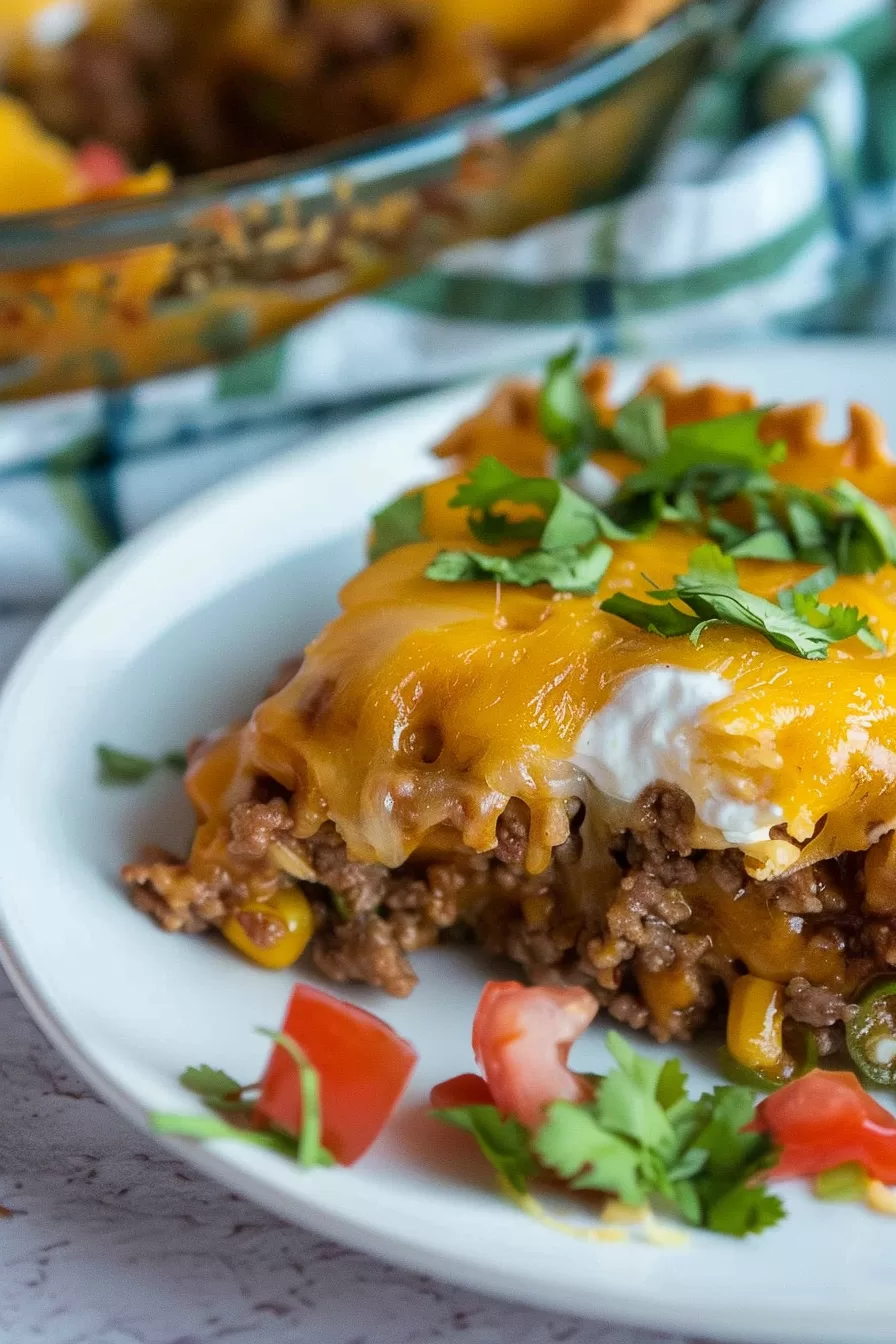 Mexican-Style Impossible Taco Pie