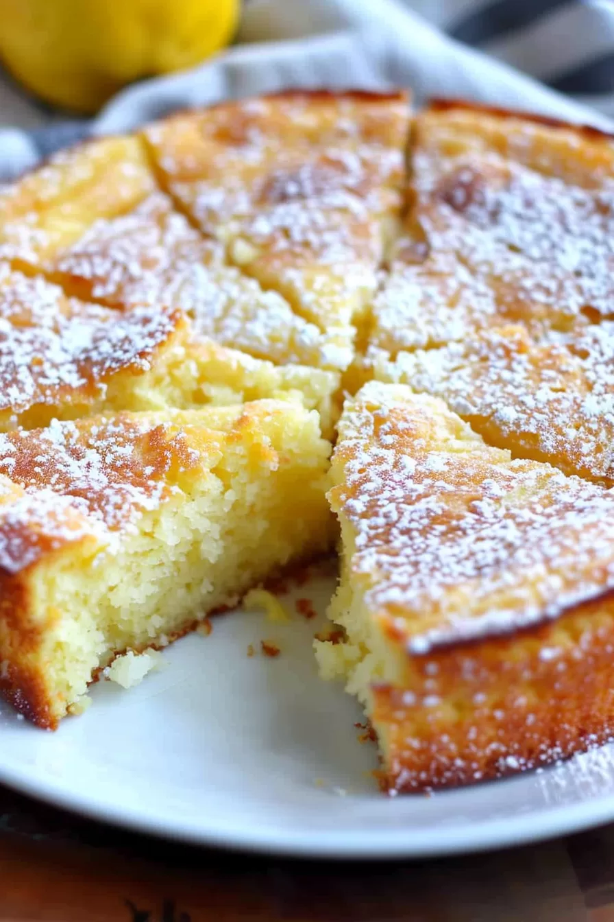 Moist Lemon Butter Cake