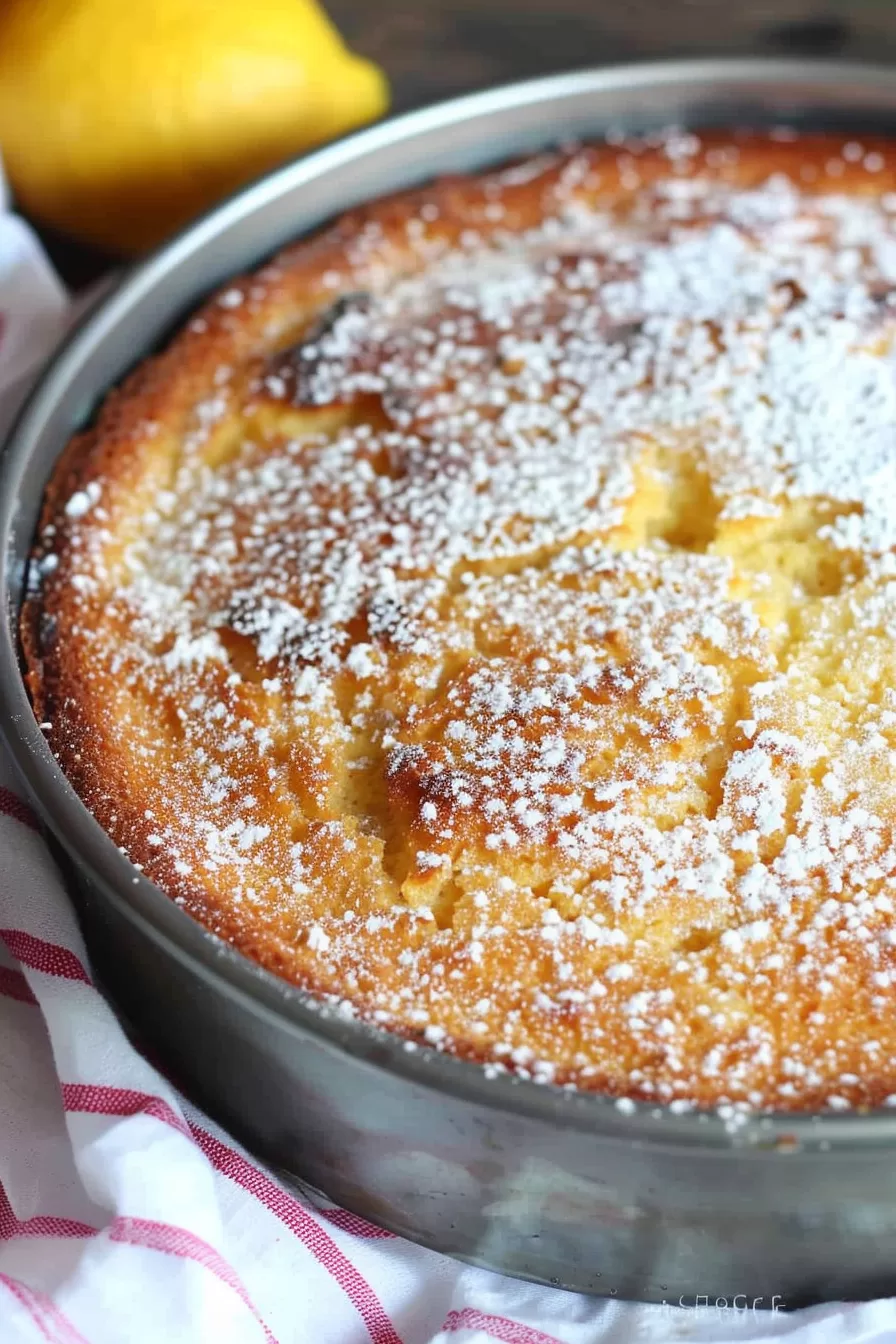 Moist Lemon Butter Cake