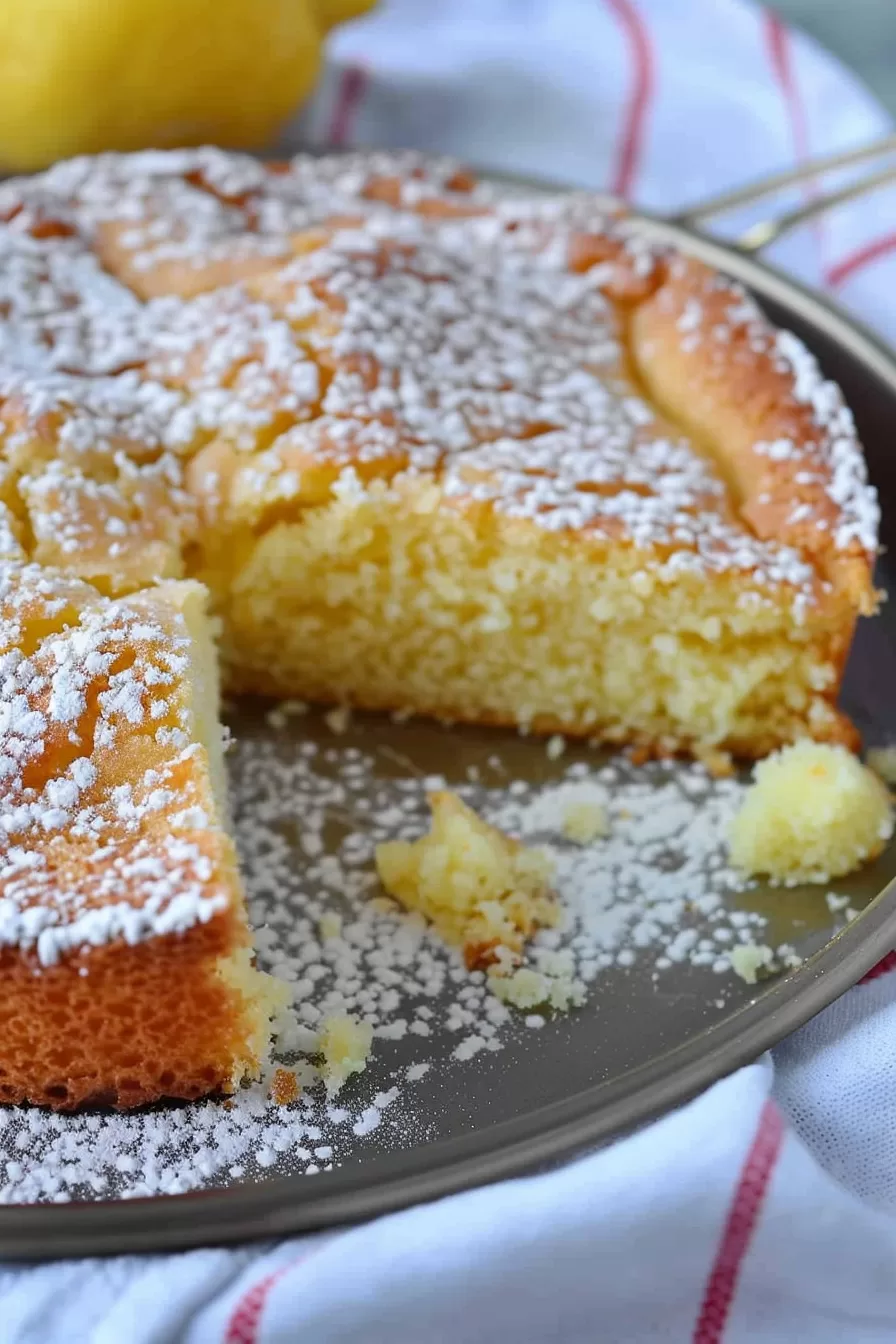 Moist Lemon Butter Cake