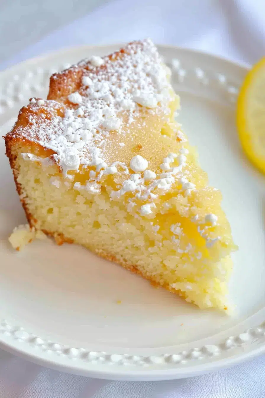 Moist Lemon Butter Cake