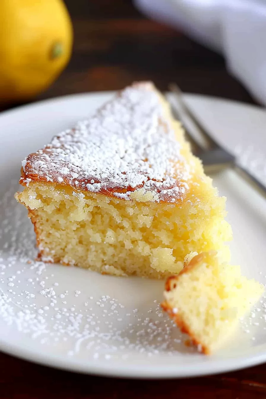 Moist Lemon Butter Cake