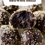 No-Bake Chocolate Brownie Balls