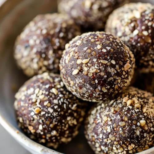 No-Bake Chocolate Brownie Balls