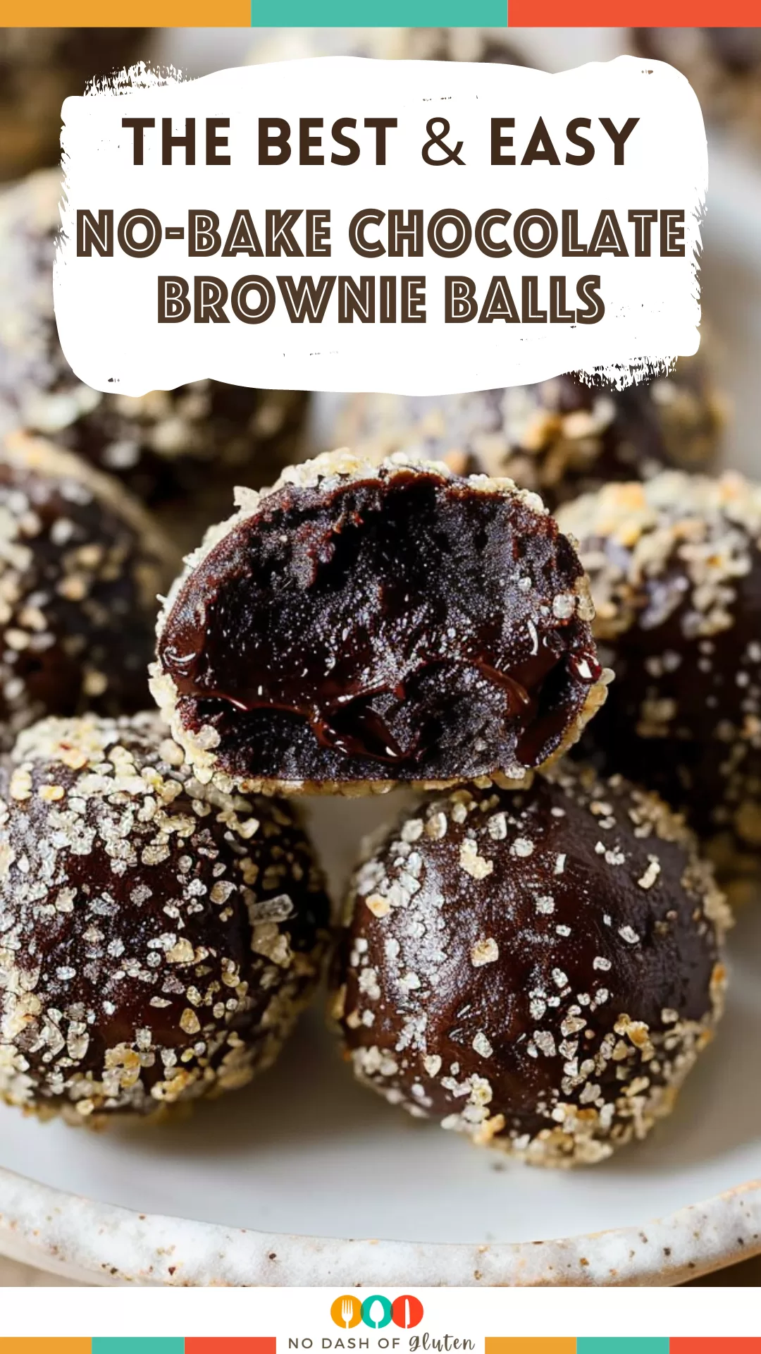 No-Bake Chocolate Brownie Balls