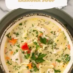 One Pot White Chicken Lasagna Soup