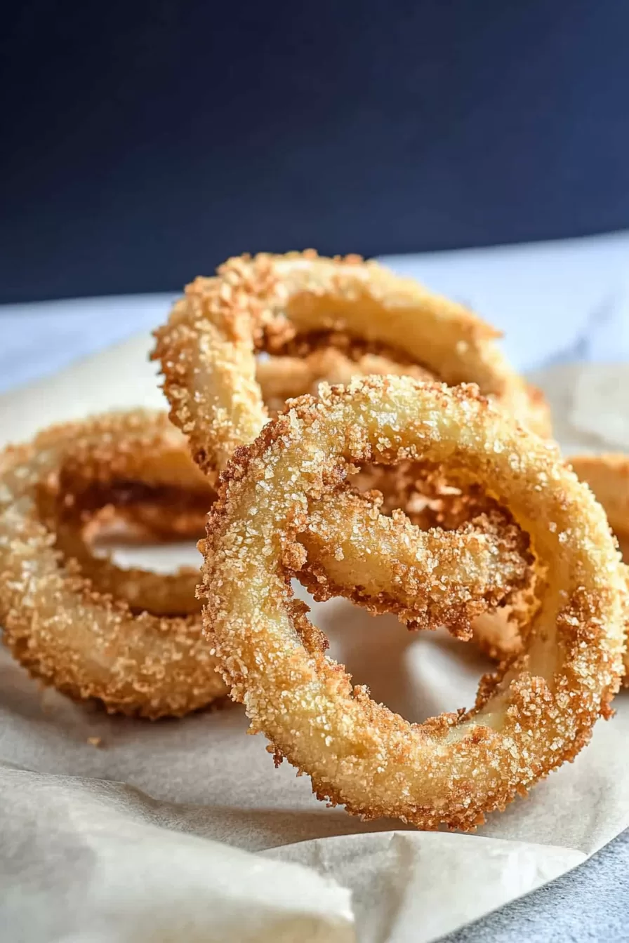 Oven Baked Onion Rings