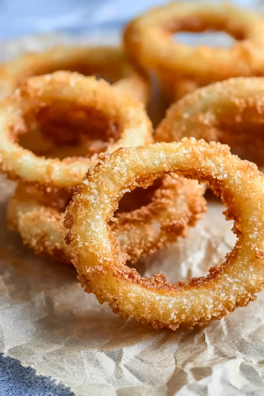 Oven Baked Onion Rings