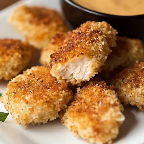 Panko-crusted Chicken Nuggets