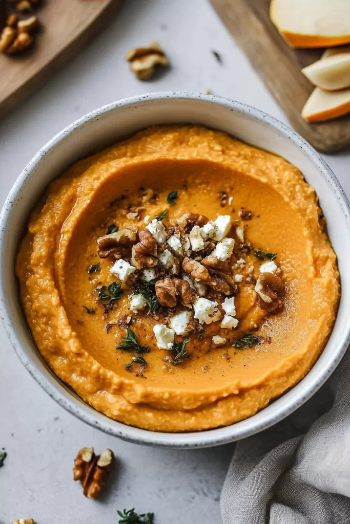 Pumpkin Whipped Feta Dip