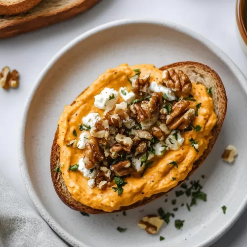 Pumpkin Whipped Feta Dip