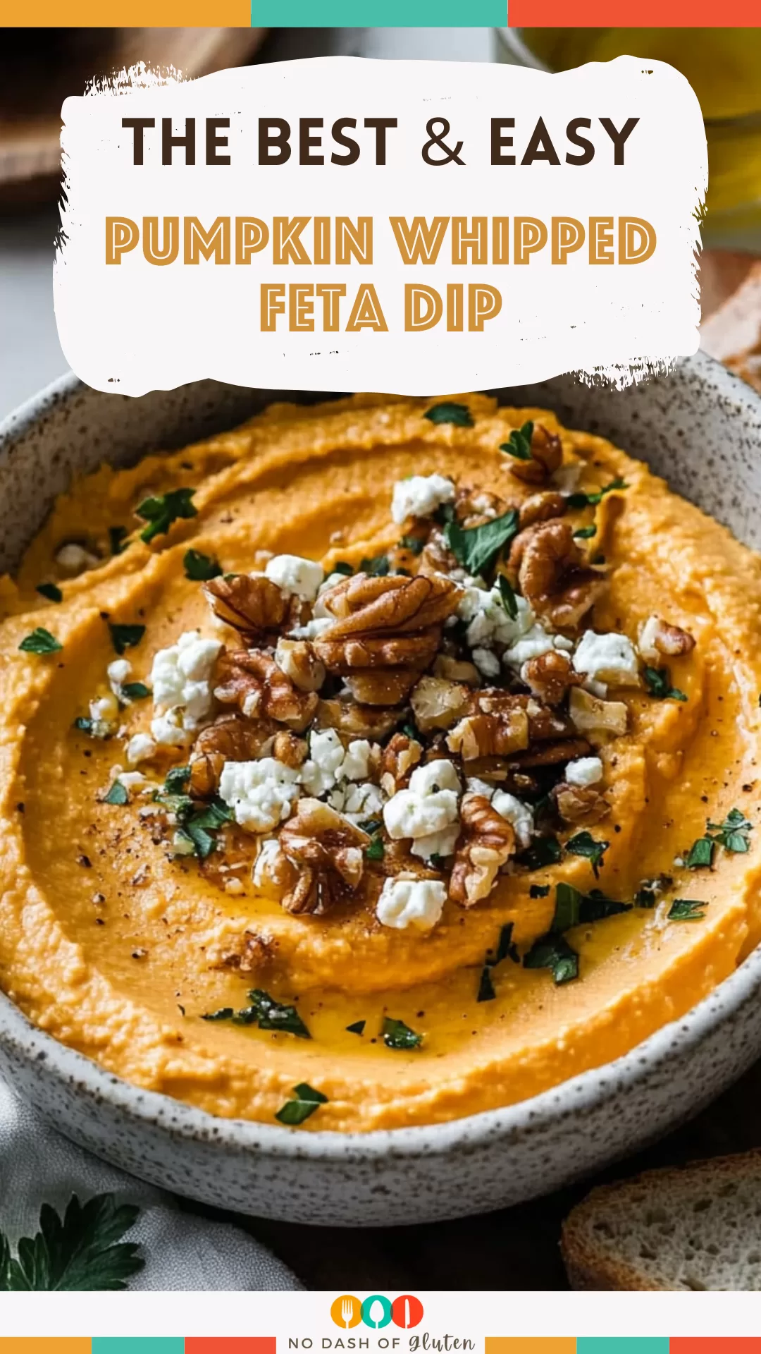 Pumpkin Whipped Feta Dip