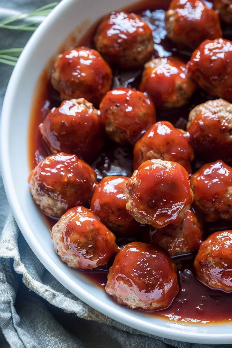 Quick and Easy Cranberry Meatballs