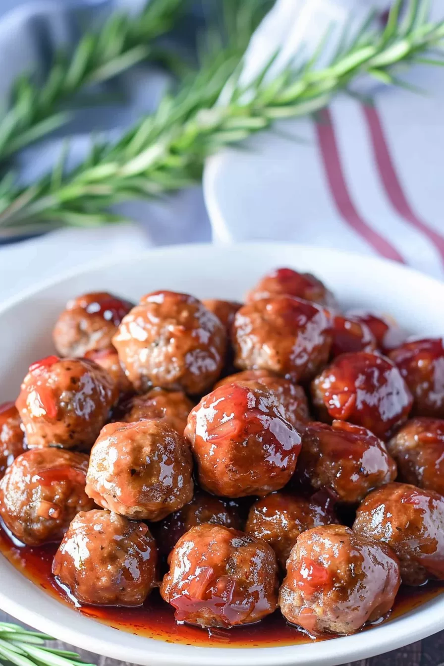 Quick and Easy Cranberry Meatballs