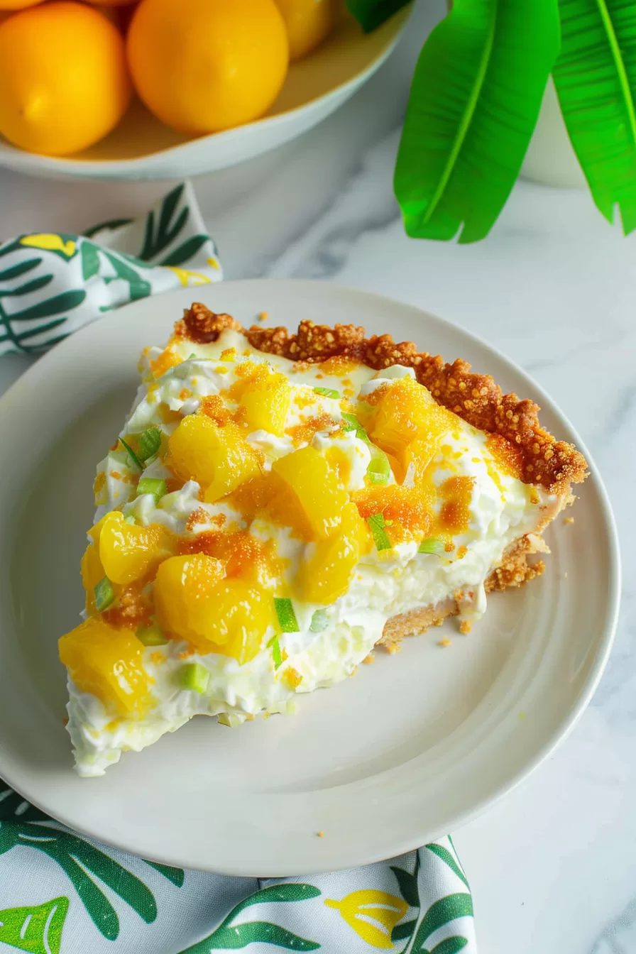 Refreshing Tropical Breeze Pie