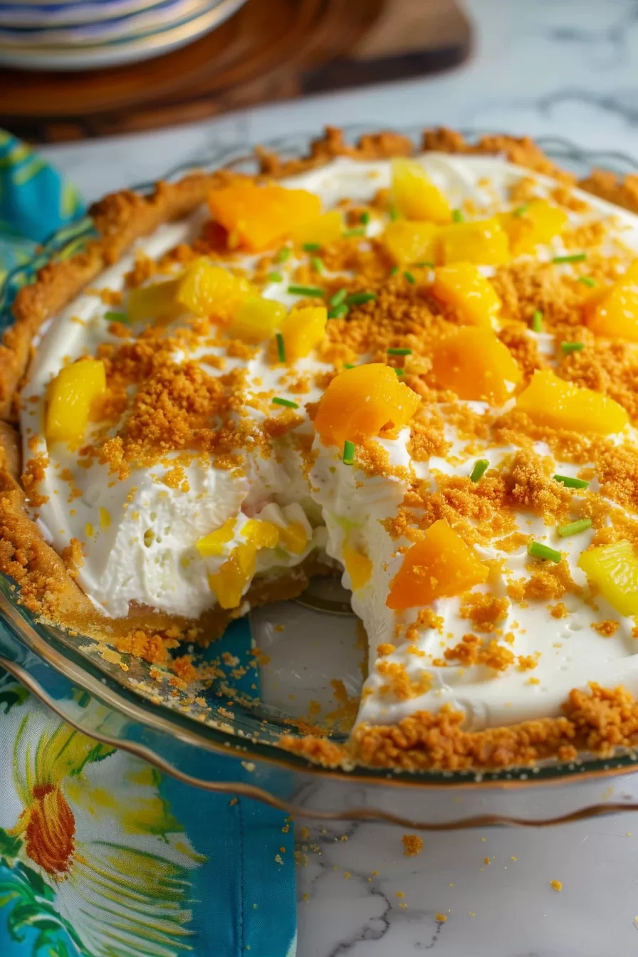 Refreshing Tropical Breeze Pie