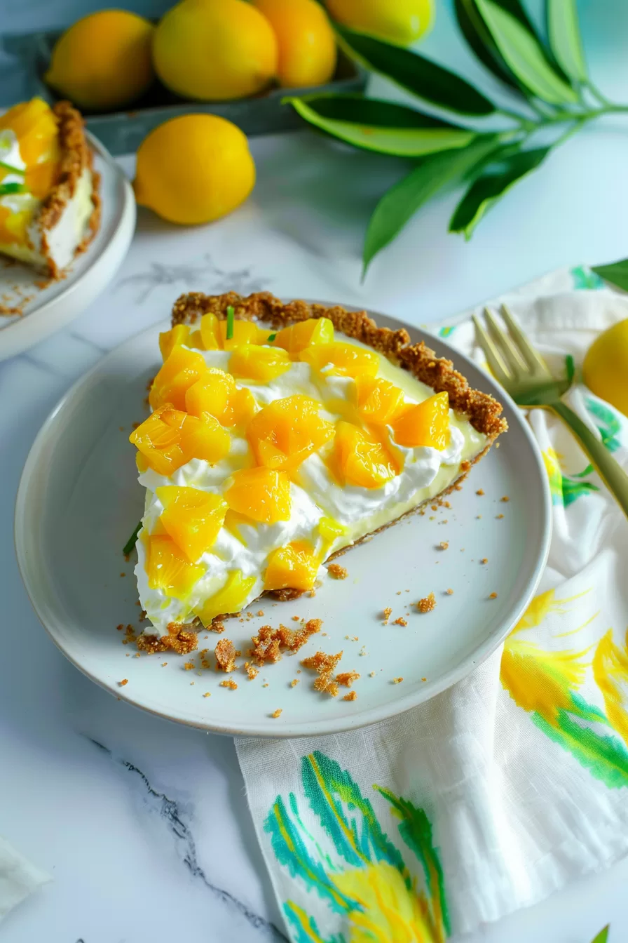 Refreshing Tropical Breeze Pie