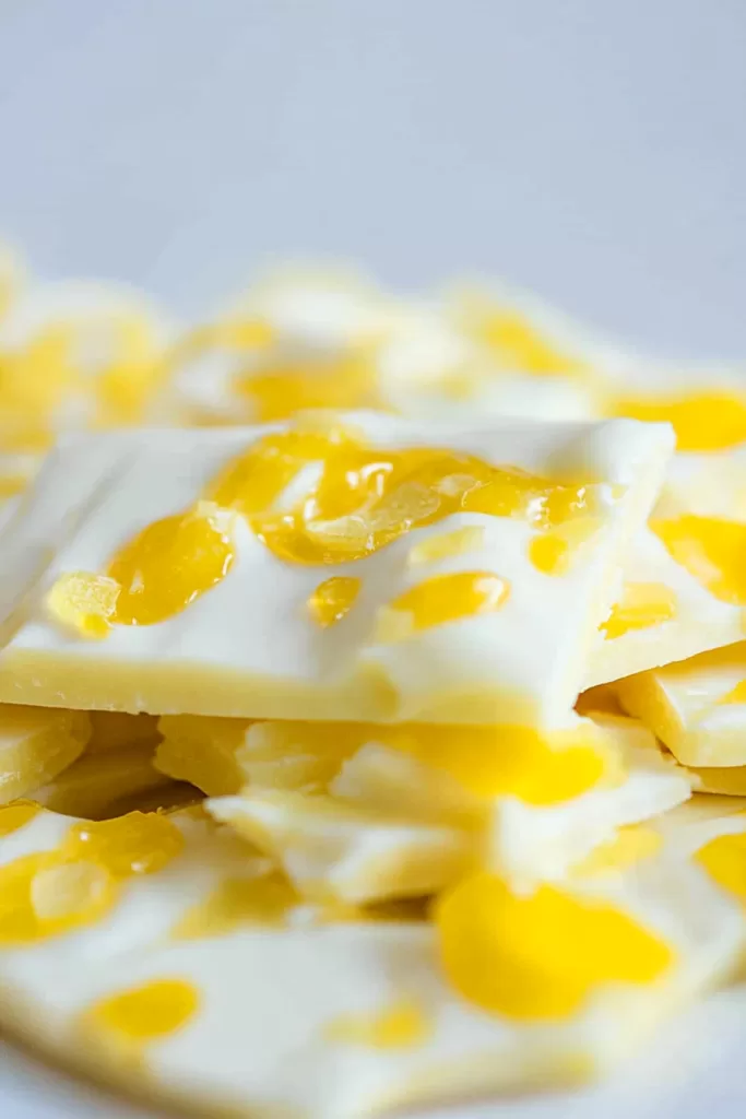 Refreshing White Chocolate Lemon Bark