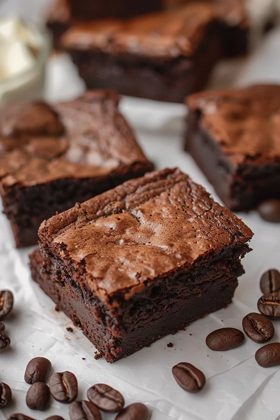 Rich Espresso Brownies