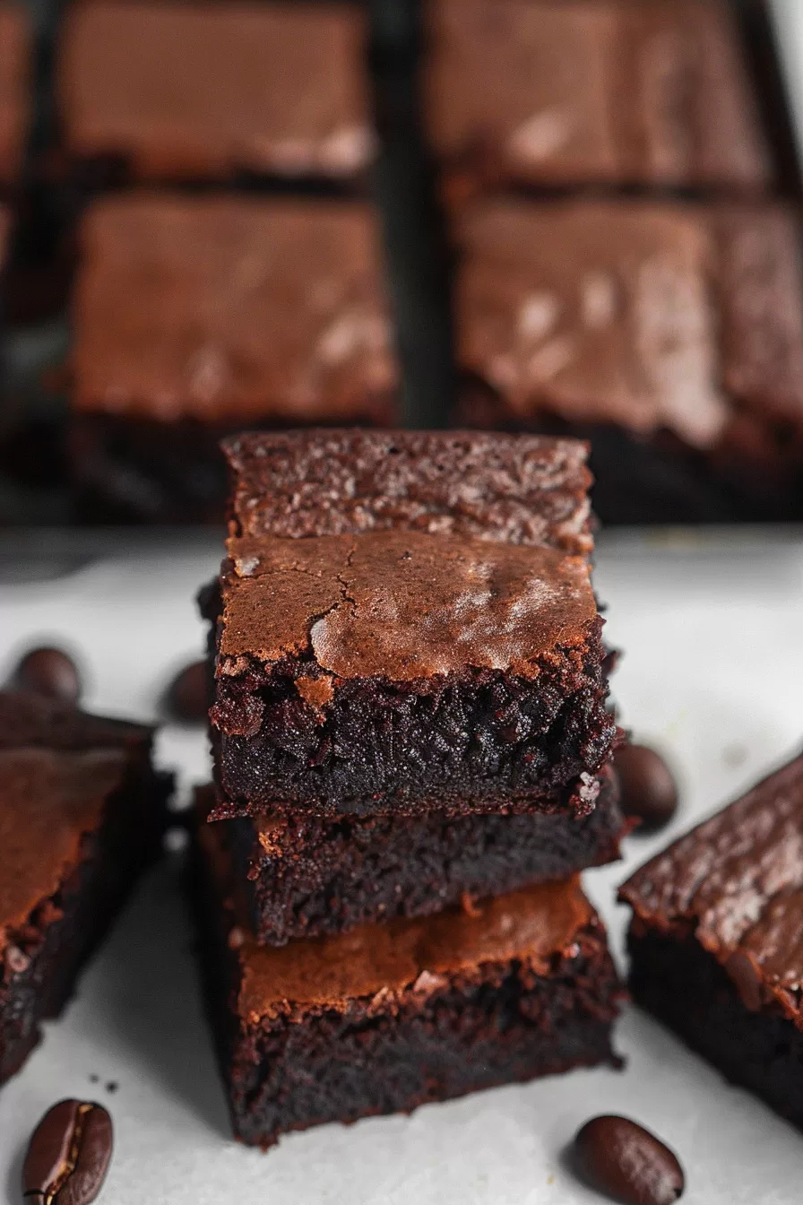 Rich Espresso Brownies