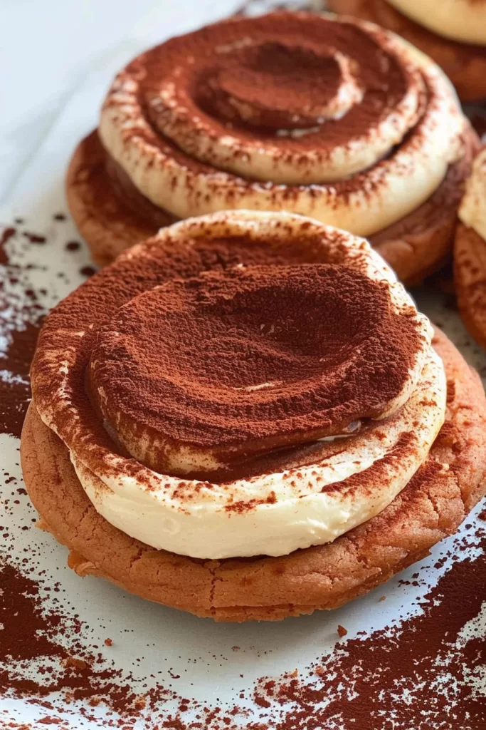 Rich Tiramisu Cookies