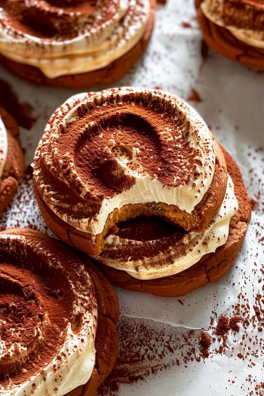 Rich Tiramisu Cookies