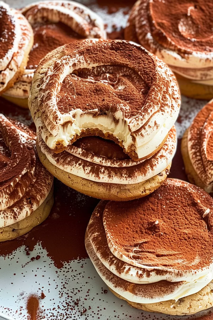 Rich Tiramisu Cookies