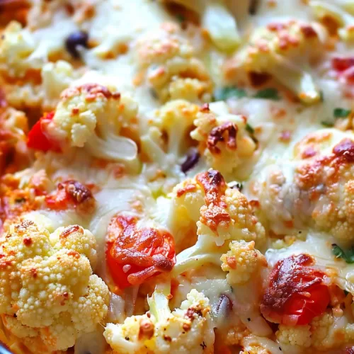 Savory Greek Cauliflower Bake