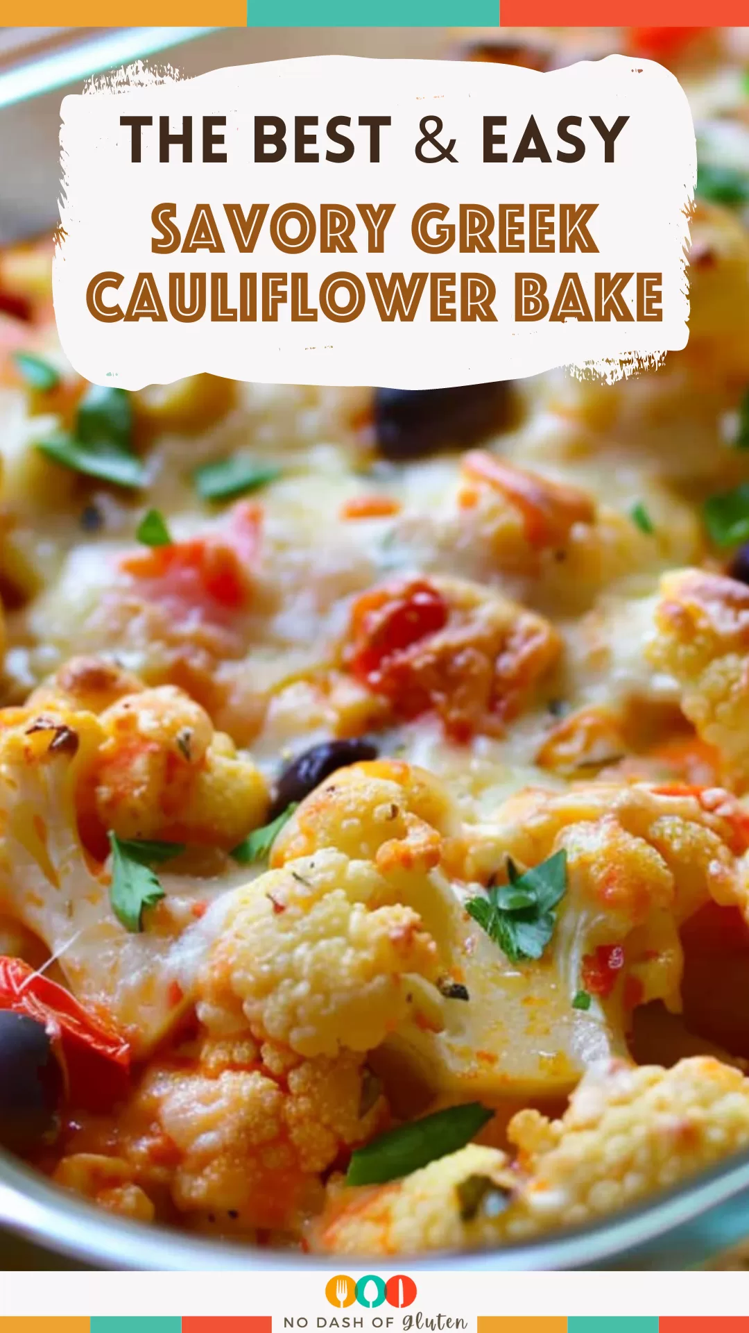 Savory Greek Cauliflower Bake