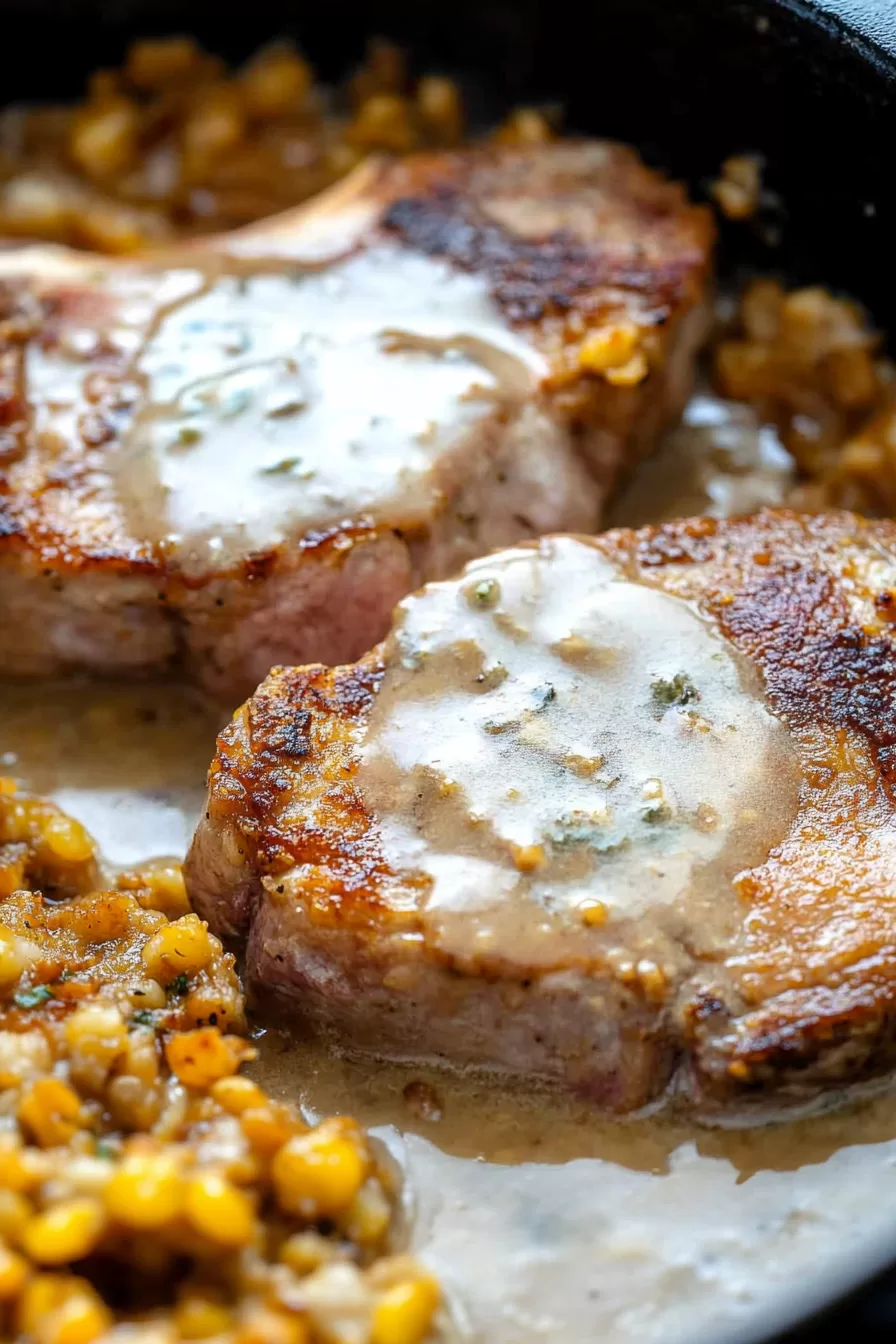 Savory Stuffed Pork Chops with Stuffing