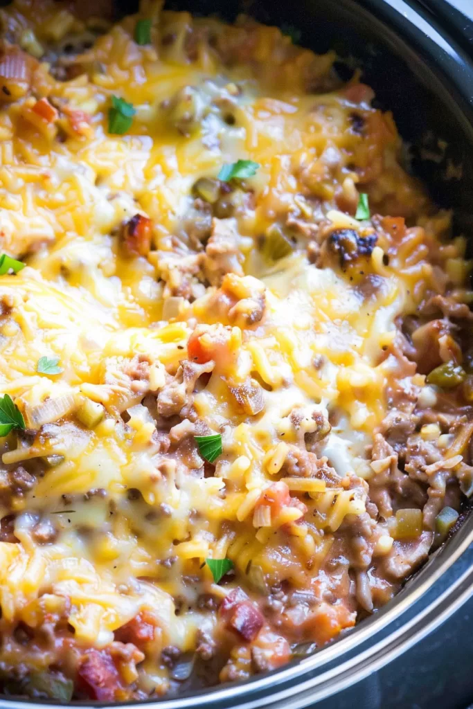 Slow Cooker Kitchen Sink Casserole