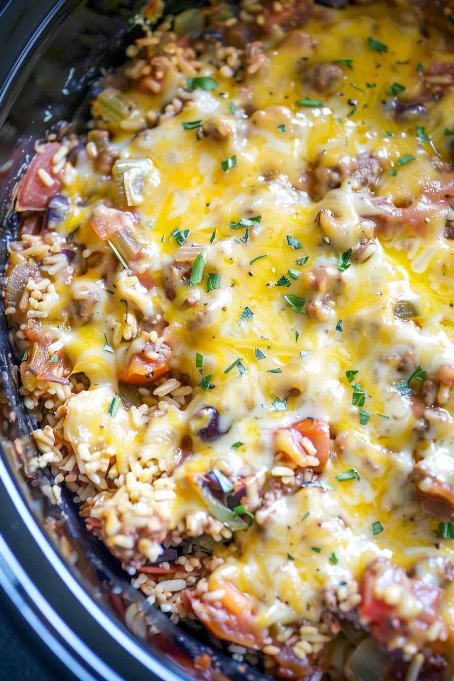 Slow Cooker Kitchen Sink Casserole