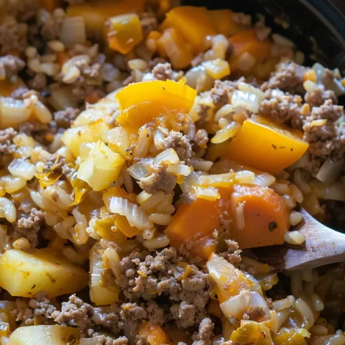 Slow Cooker Kitchen Sink Casserole