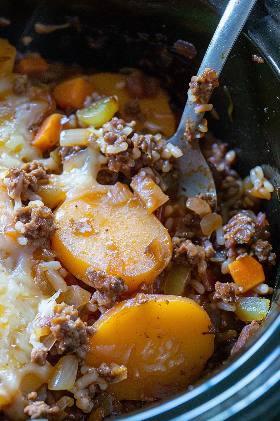 Slow Cooker Kitchen Sink Casserole