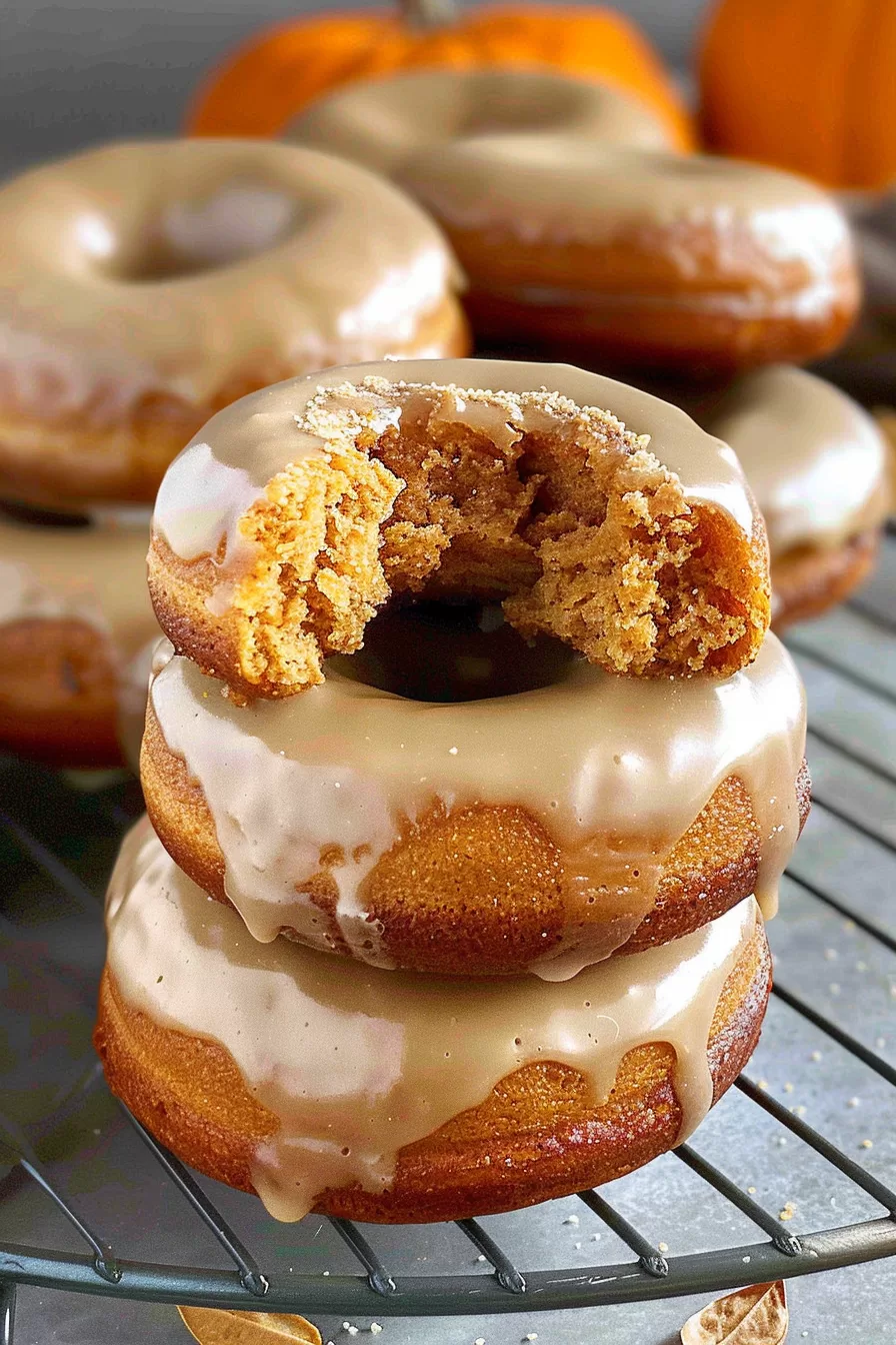 Soft Gluten-Free Pumpkin Donuts