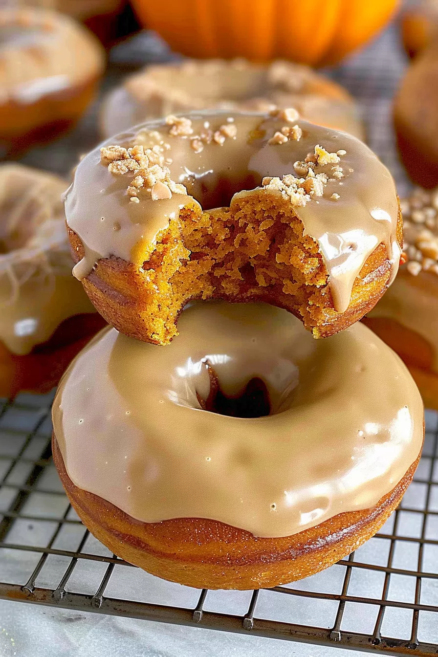 Soft Gluten-Free Pumpkin Donuts