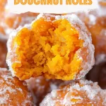 Soft Pumpkin Doughnut Holes