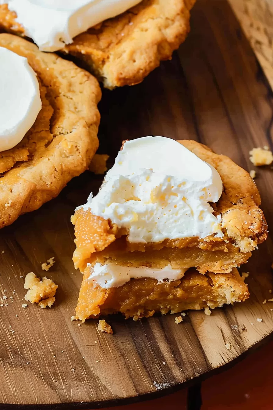 Soft Pumpkin Pie Cookies