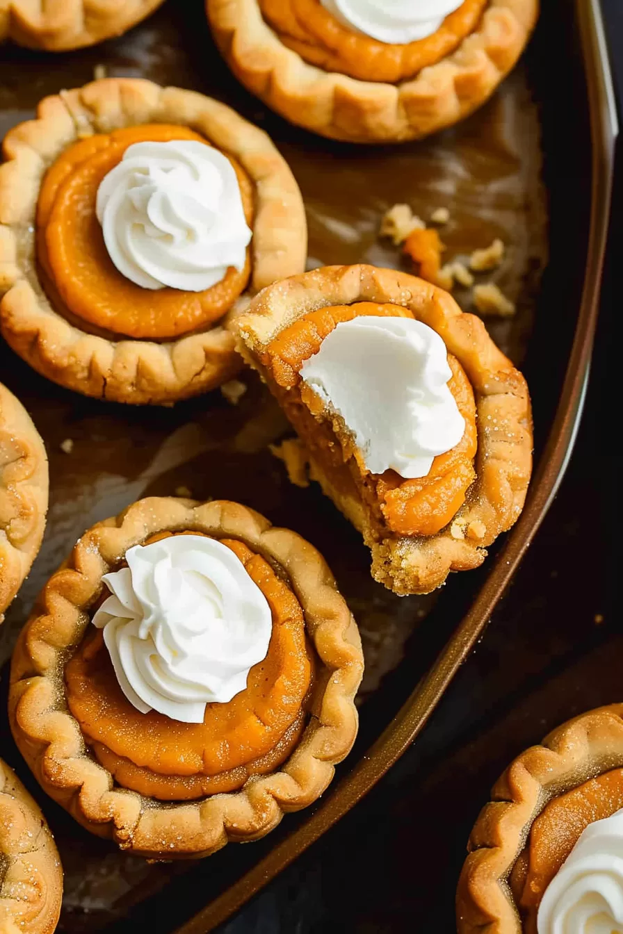 Soft Pumpkin Pie Cookies