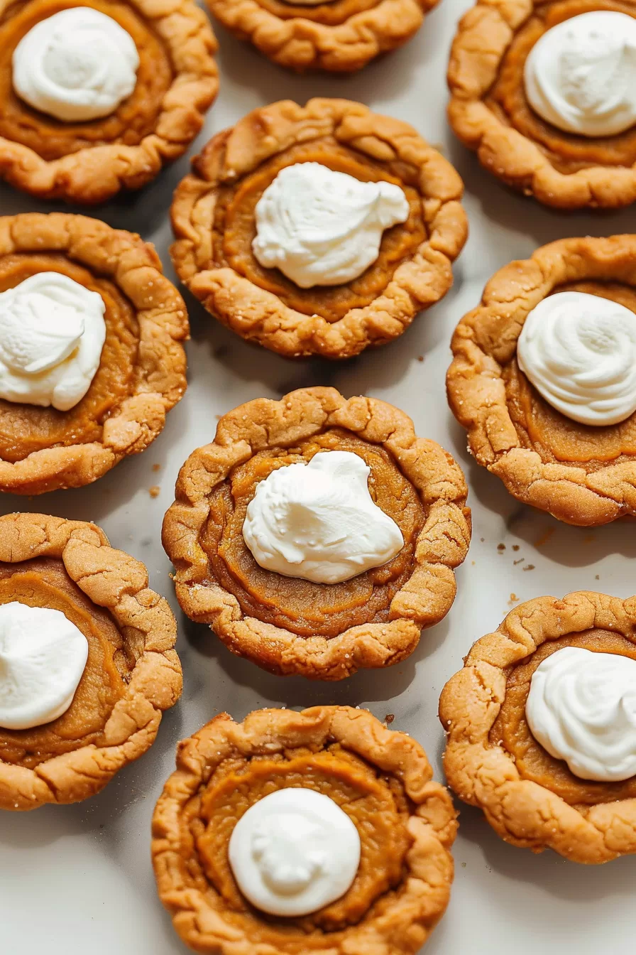 Soft Pumpkin Pie Cookies