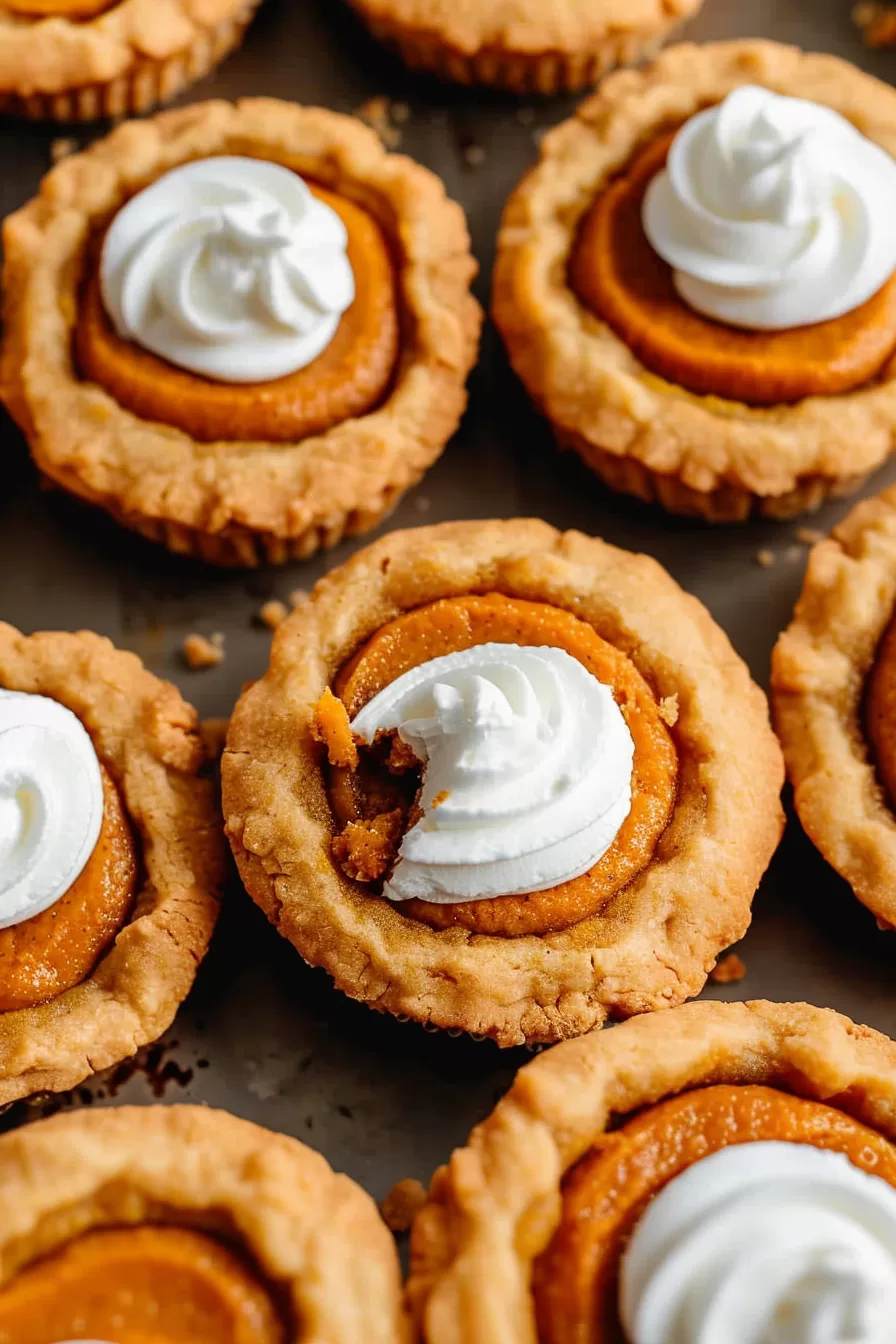 Soft Pumpkin Pie Cookies