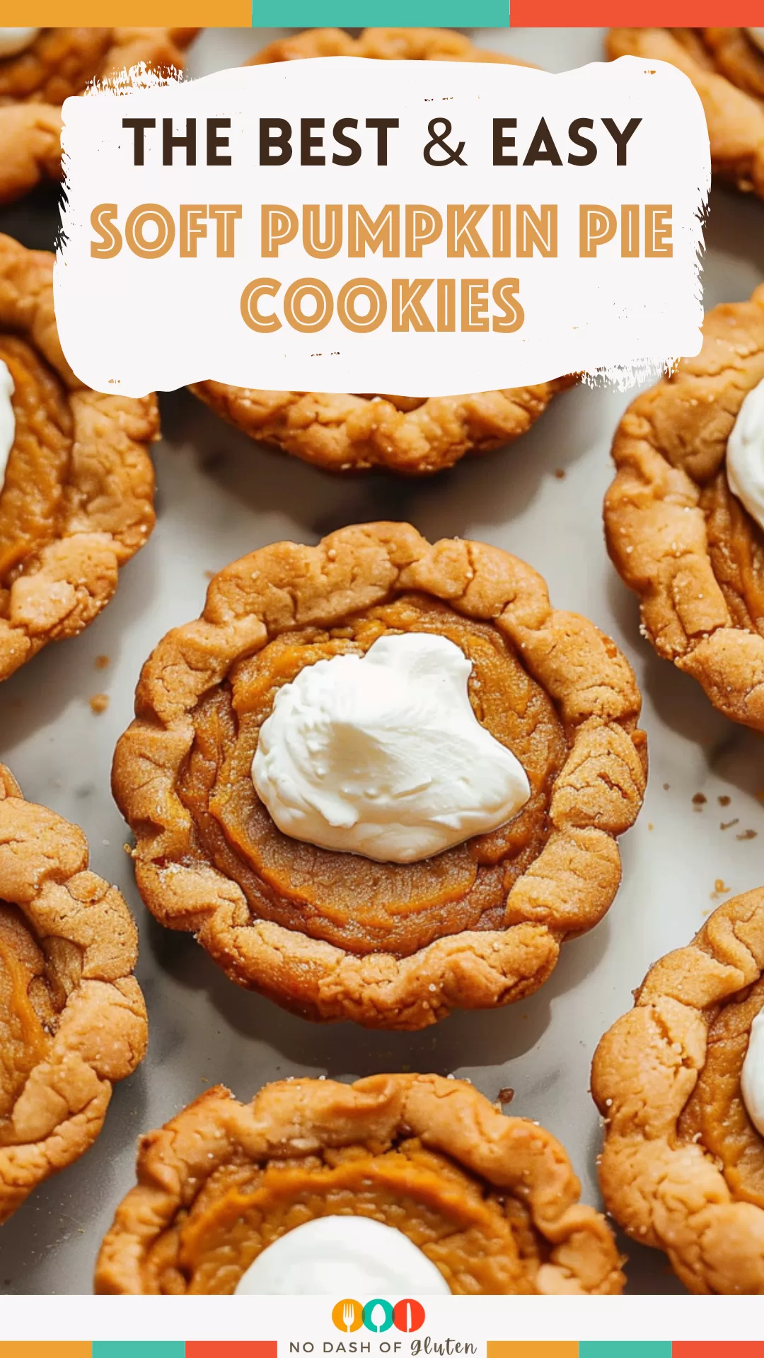 Soft Pumpkin Pie Cookies