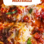 Spaghetti Stuffed Meatballs