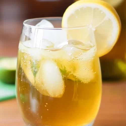 Sparkling Green Tea With Fit Tea Detox