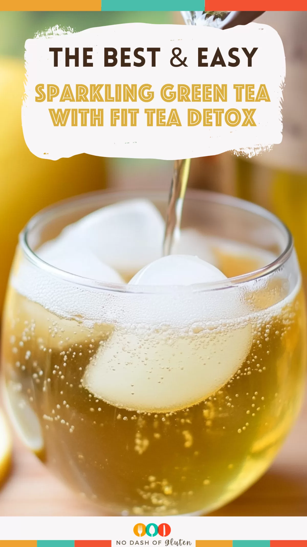 Sparkling Green Tea With Fit Tea Detox