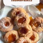 Spiced Caramel Apple Thumbprints