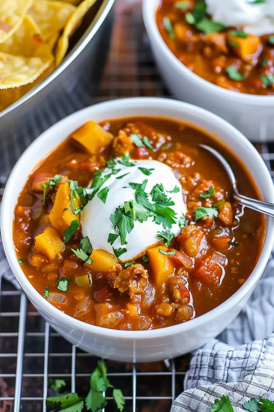 Spiced Pumpkin Chili