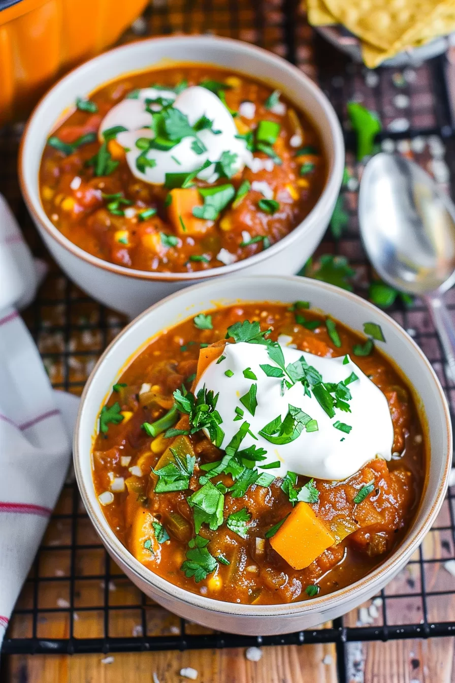 Spiced Pumpkin Chili